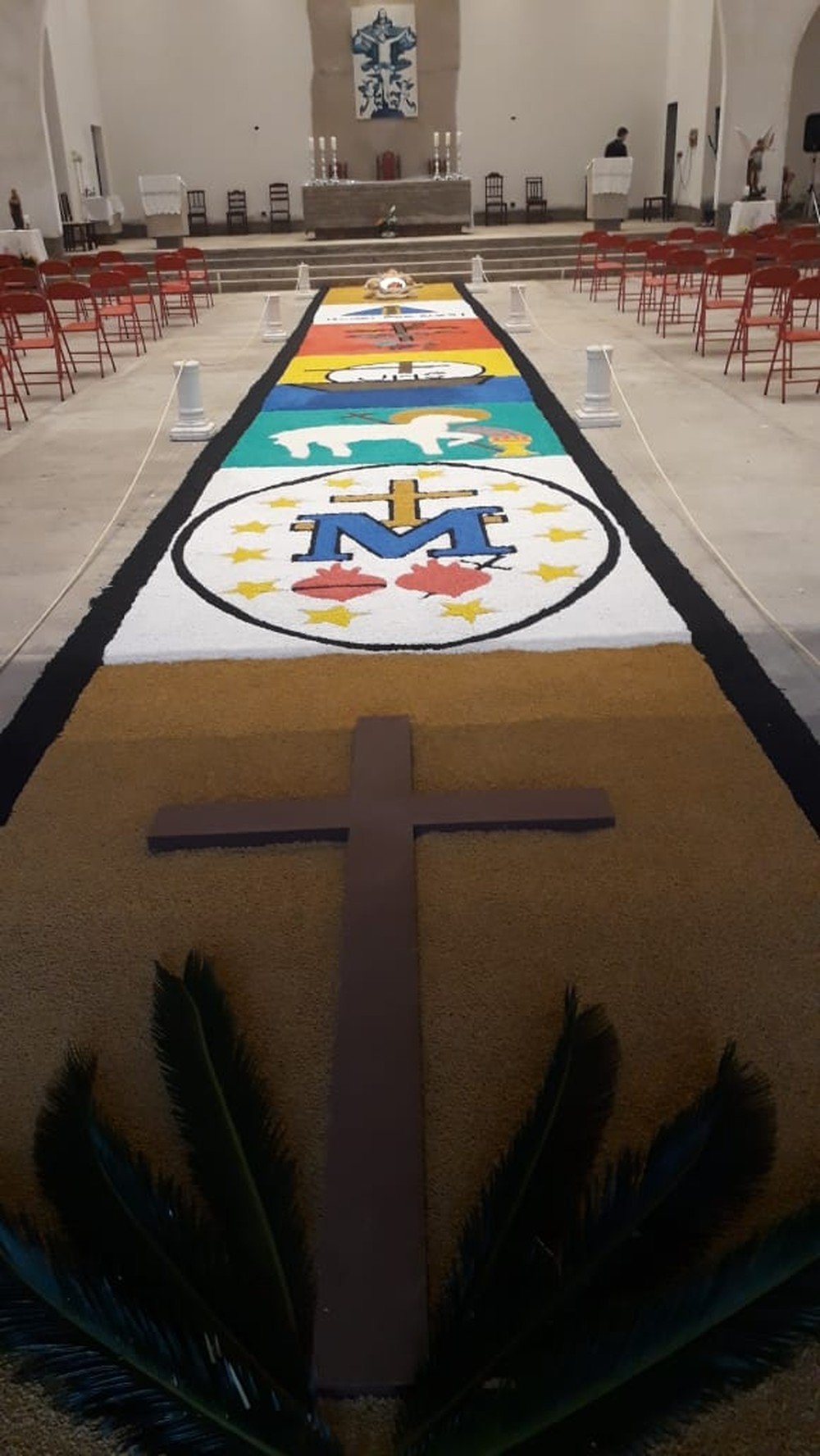 Tradicional celebração de Corpus Christi de Piquerobi é realizada com adequações devido à pandemia