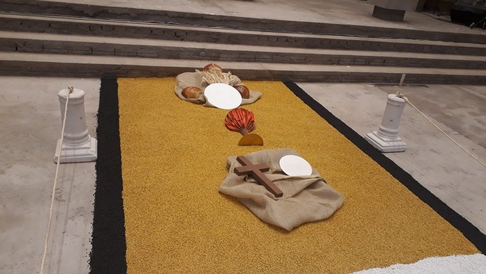 Tradicional celebração de Corpus Christi de Piquerobi é realizada com adequações devido à pandemia