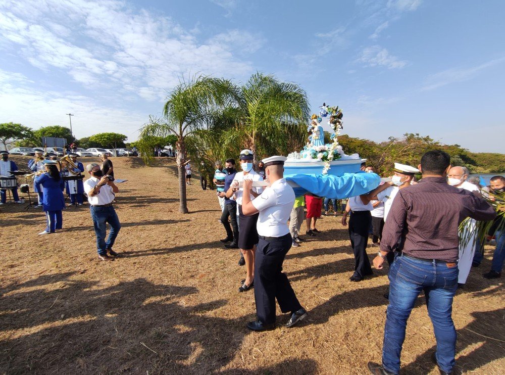 Com restrições, Procissão de Nossa Senhora dos Navegantes completa 73 anos em Presidente Epitácio