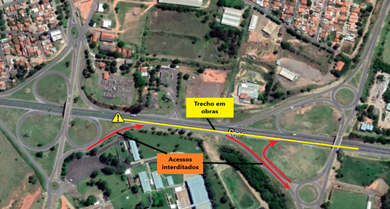 CART programa obras em três trevos da Raposo Tavares CART programa obras em três trevos da Raposo Tavares