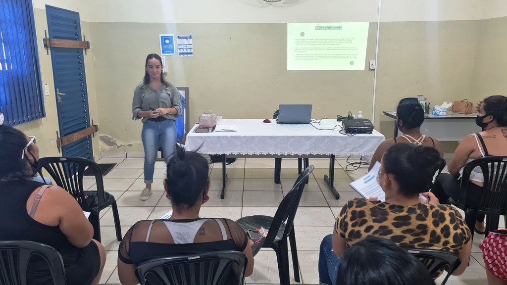 Cras de Presidente Venceslau recebe ações alusivas ao mês da mulher Cras de Presidente Venceslau recebe ações alusivas ao mês da mulher