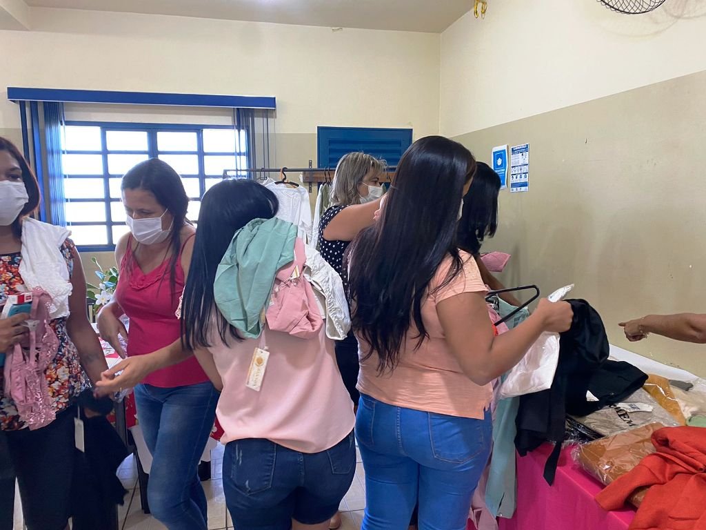 Cras de Presidente Venceslau recebe ações alusivas ao mês da mulher Cras de Presidente Venceslau recebe ações alusivas ao mês da mulher