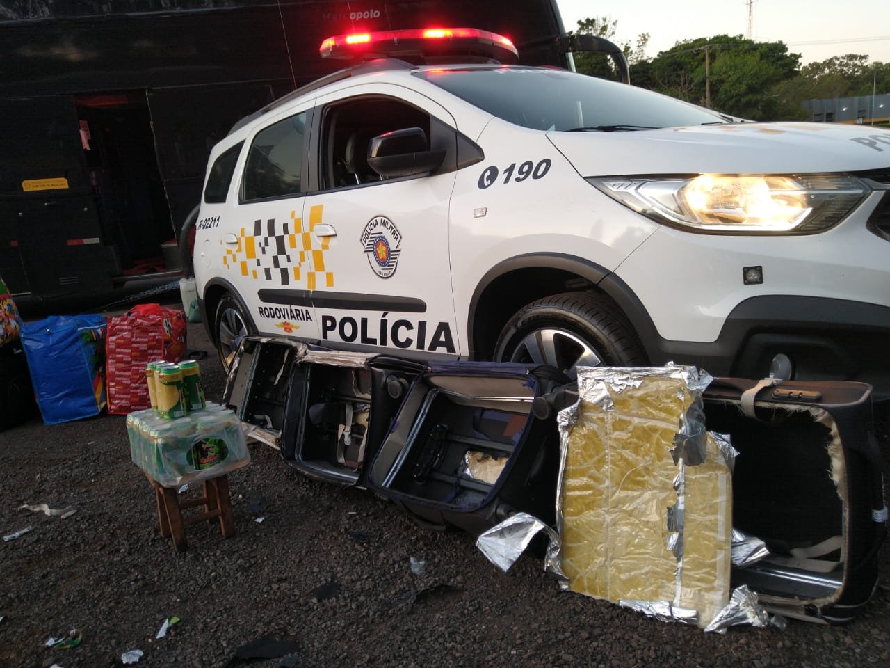 Polícia Rodoviária tira duas toneladas de drogas de circulação