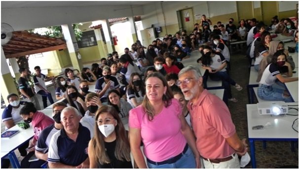 Recursos hídricos regionais é tema de palestra na ETEC venceslauense Recursos hídricos regionais é tema de palestra na ETEC venceslauense