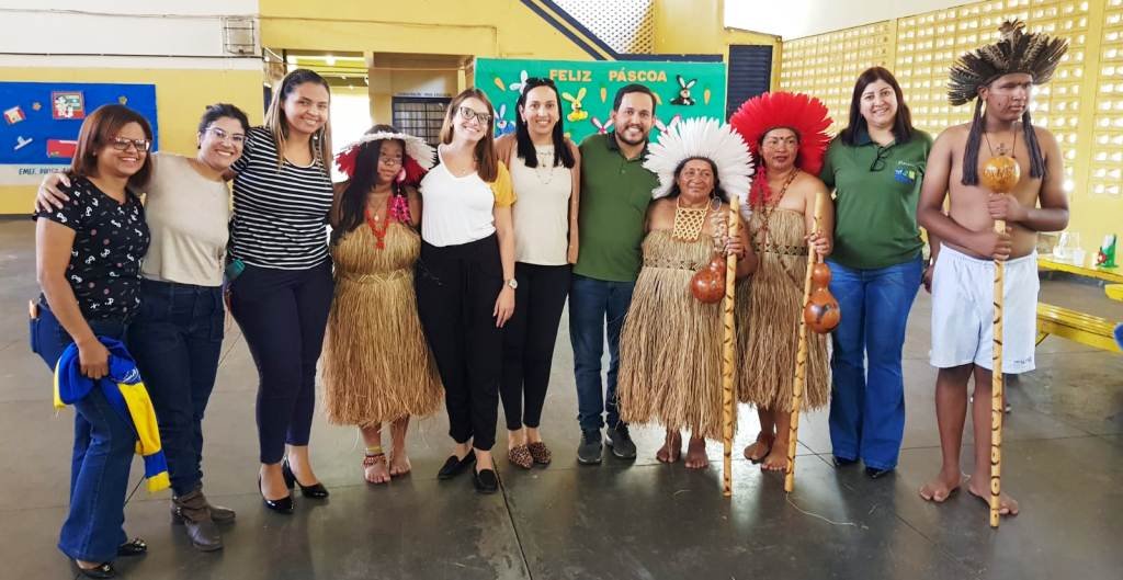 Integrantes de povo indígena realizam palestra em escola da Rede Municipal de Presidente Venceslau Integrantes de povo indígena realizam palestra em escola da Rede Municipal de Presidente Venceslau