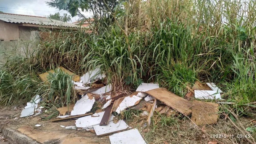 Moradores podem denunciar descarte irregular de lixo, locais com mato alto e veículos abandonados Moradores podem denunciar descarte irregular de lixo, locais com mato alto e veículos abandonados