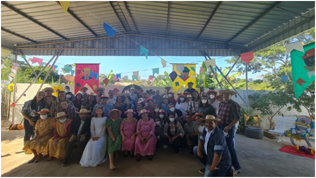 Caps de Presidente Venceslau realiza festa junina para pacientes com atividades e alimentos típicos Caps de Presidente Venceslau realiza festa junina para pacientes com atividades e alimentos típicos