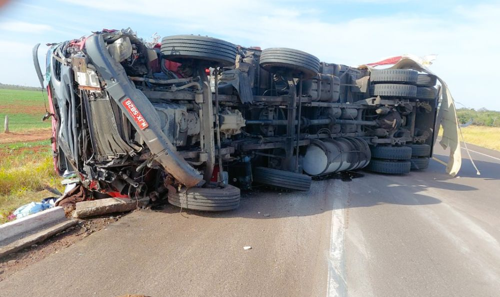 Grave acidente mata venceslauense em rodovia próximo a Bataguassu