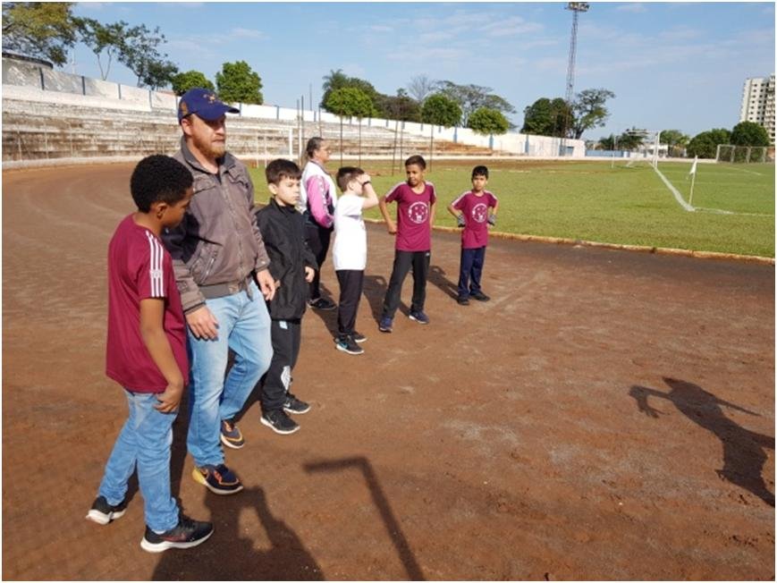 Alunos da Rede Municipal de Presidente Venceslau se preparam para competição de atletismo Alunos da Rede Municipal de Presidente Venceslau se preparam para competição de atletismo