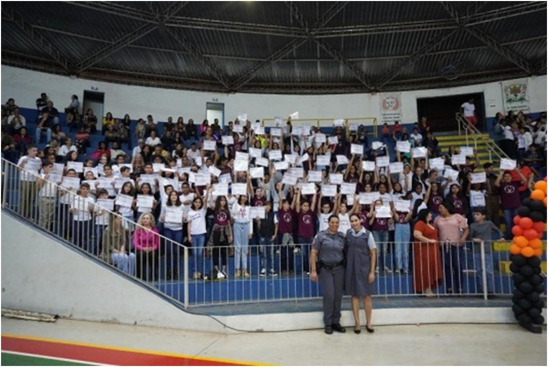 Formatura do Proerd reúne mais de 300 alunos da Rede Municipal em Presidente Venceslau