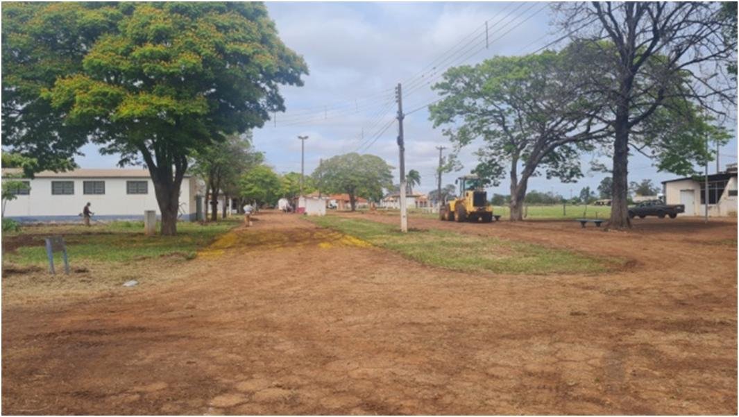 Recinto de Exposições no Residencial da Faive recebe trabalhos de limpeza e zeladoria Recinto de Exposições no Residencial da Faive recebe trabalhos de limpeza e zeladoria