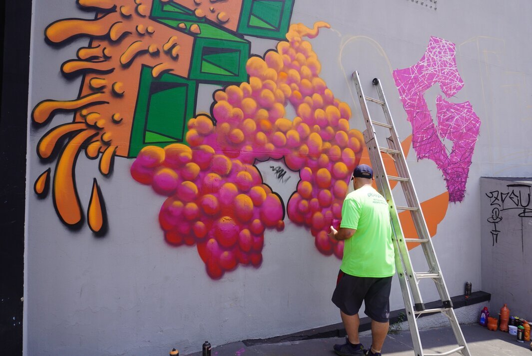 1º “Festival do grafite” está sendo realizado em Presidente Venceslau