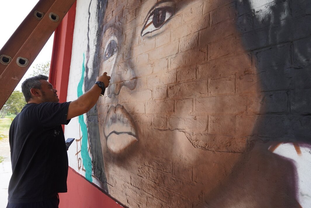 1º “Festival do grafite” está sendo realizado em Presidente Venceslau