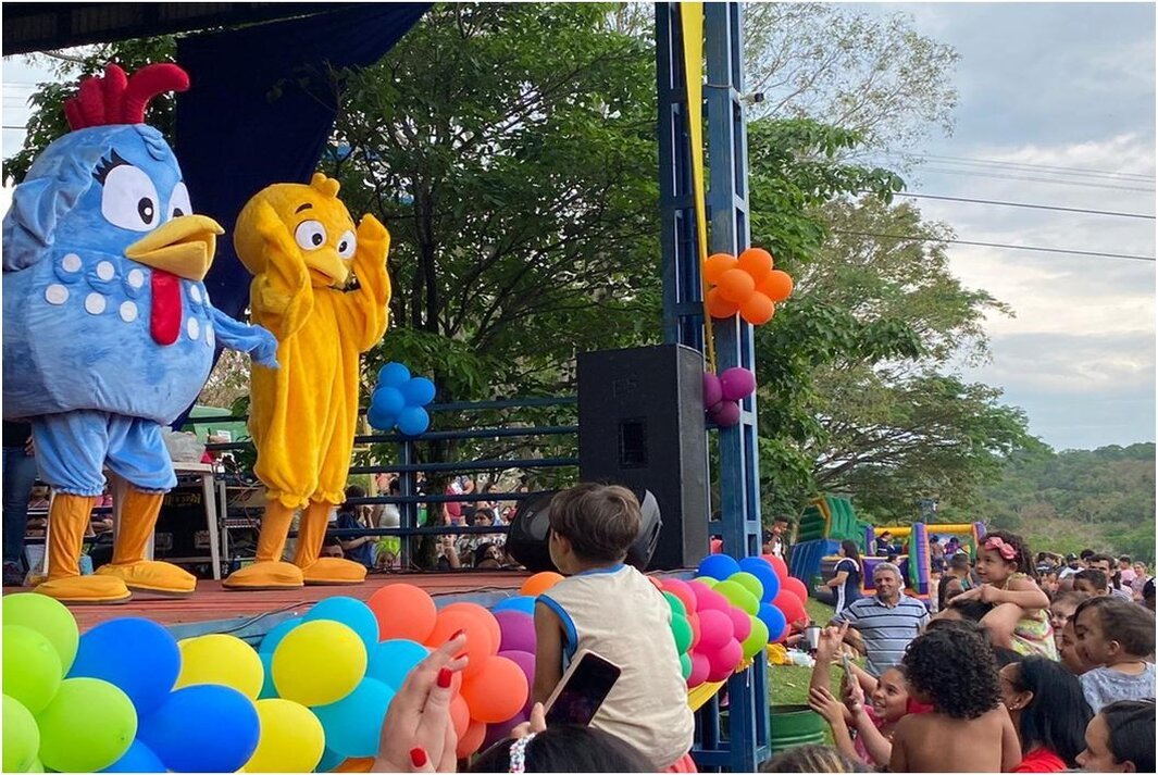 Cidade da Criança de Presidente Prudente (SP), ofereceu atividades especiais para o público infantil neste feriado;