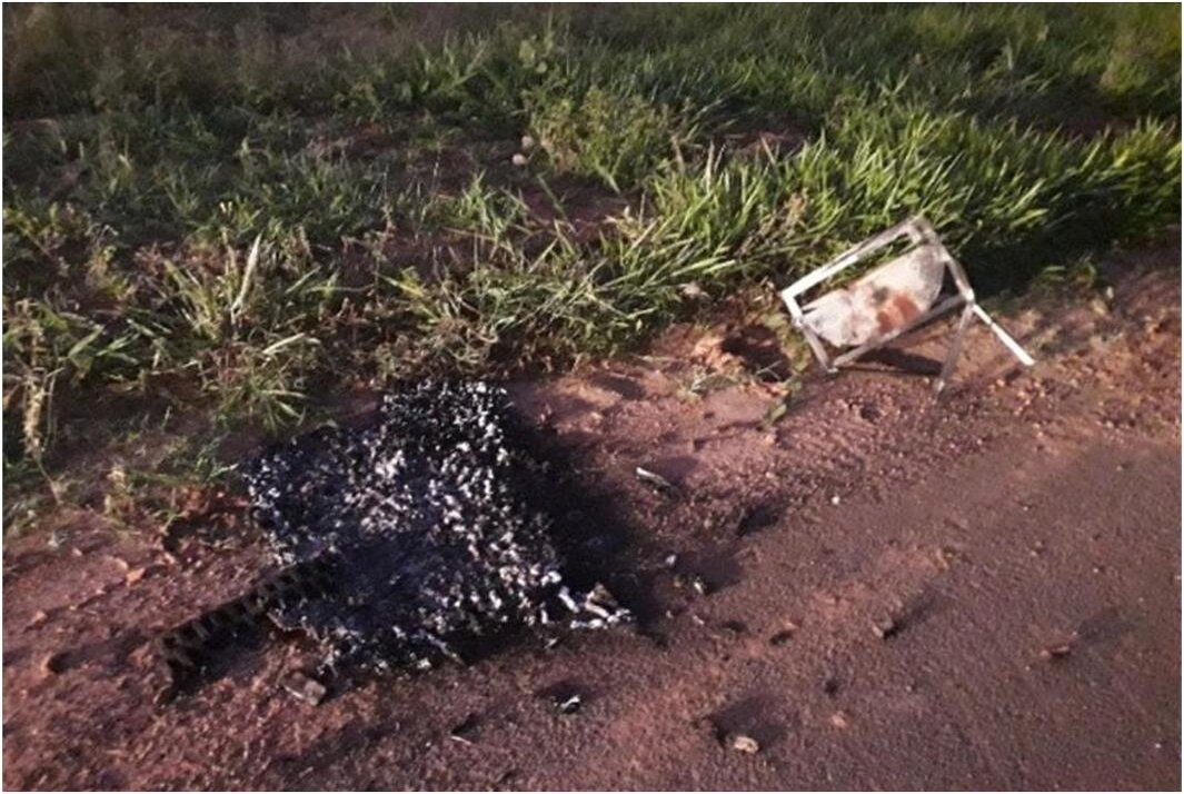 Morre motorista que sofreu queimaduras ao transportar churrasqueira acesa na carroceria de picape, em Panorama (SP)