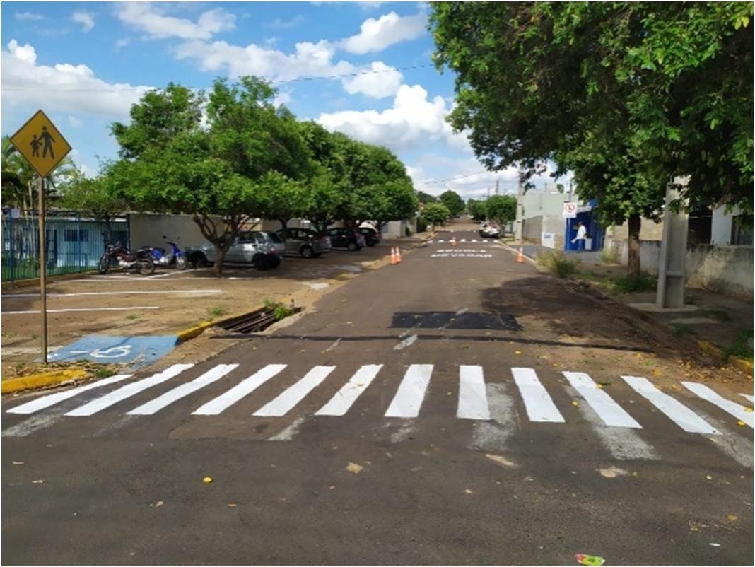 Via de mão única é invertido no centro de Presidente Venceslau Via de mão única é invertido no centro de Presidente Venceslau