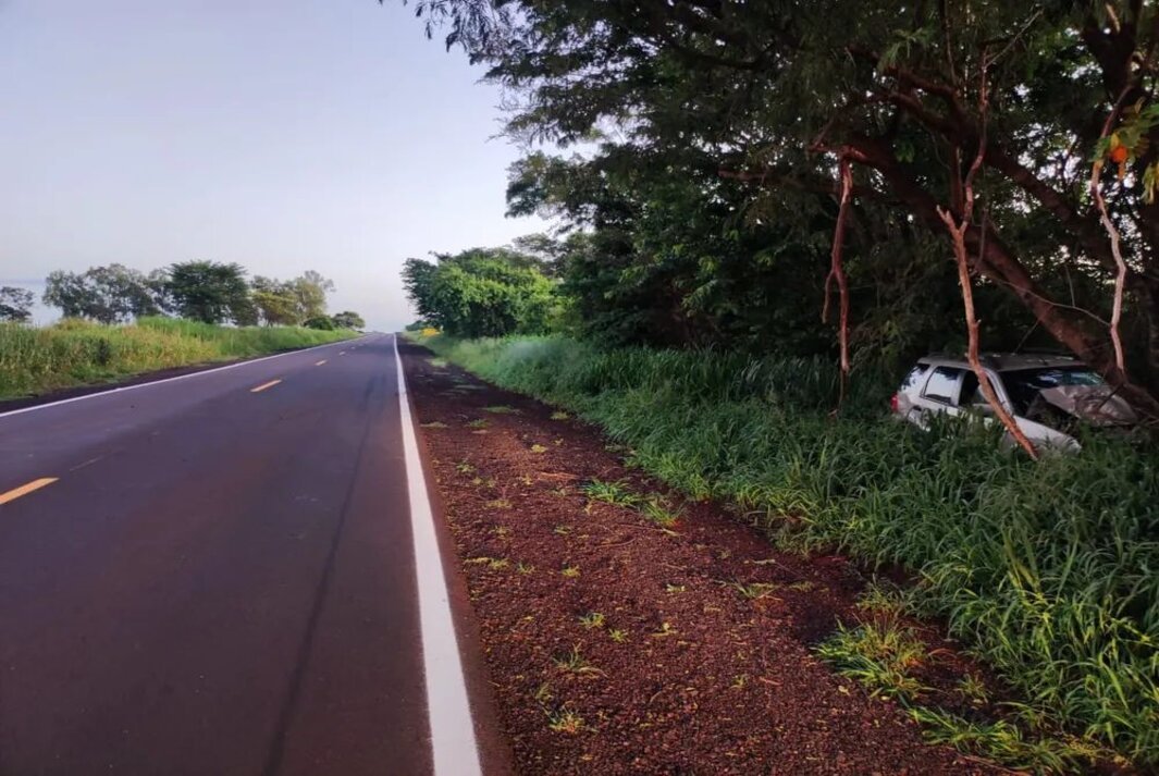 Venceslauense morre após perder o controle da direção de carro na Rodovia da Integração