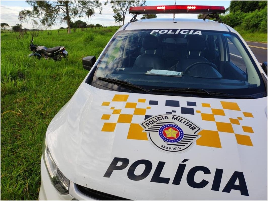 Furto de motocicleta pós tentativa de extorsão, é registrada em Venceslau