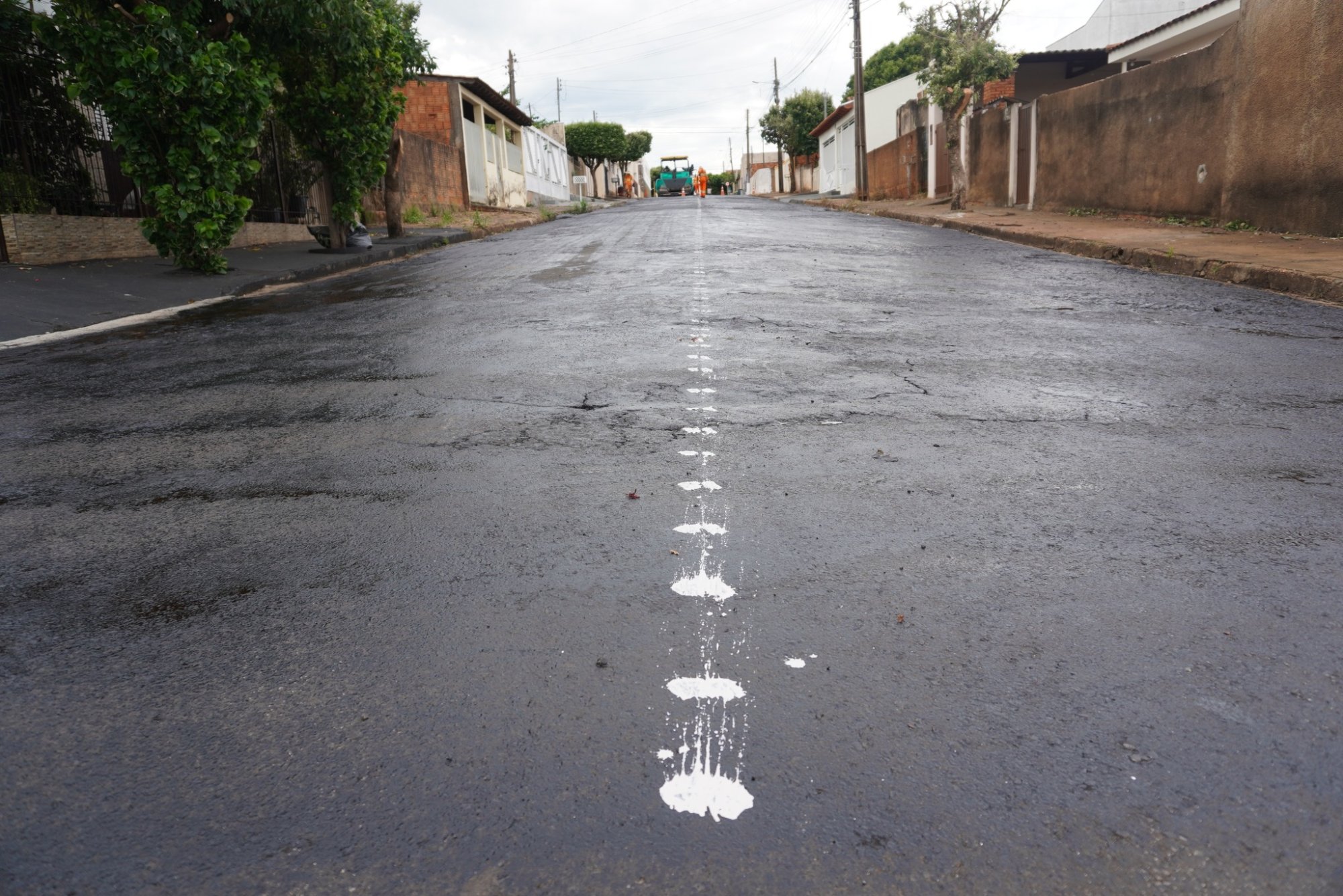 Iniciado trabalho de recapeamento em vias de Presidente Venceslau