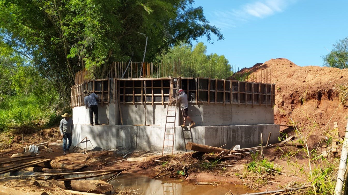 Ponte do Bambu; Obra localizada na PSV-010, deve ser concluída em abril Ponte do Bambu; Obra localizada na PSV-010, deve ser concluída em abril