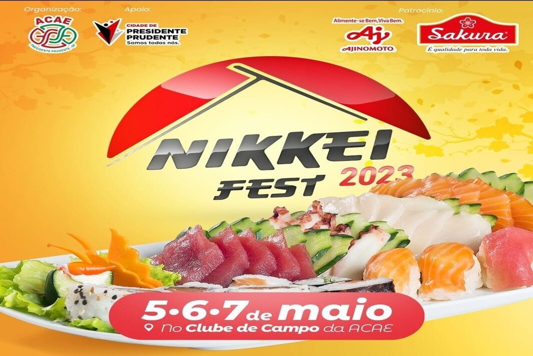 12º Nikkei Fest; O maior evento da cultura japonesa da região, continua neste sábado; Veja a programação!