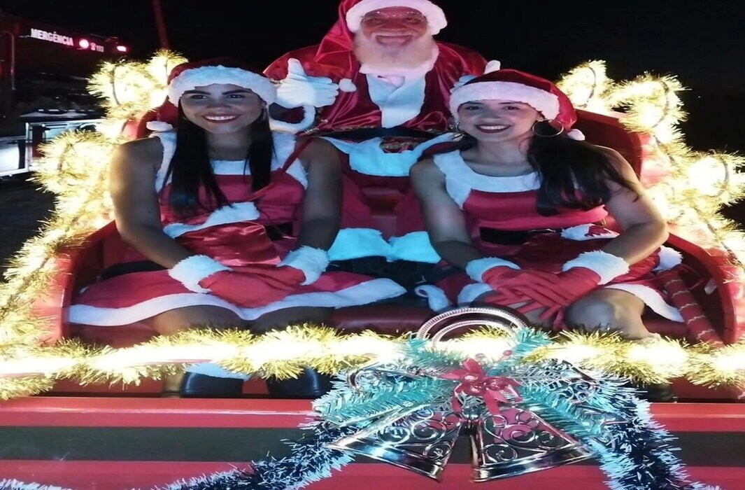 'Horário Natalino'; Carreata com o Papai Noel promovido pela Aciprev, marca o início do horário especial do comércio Venceslauense; Até dia 22!