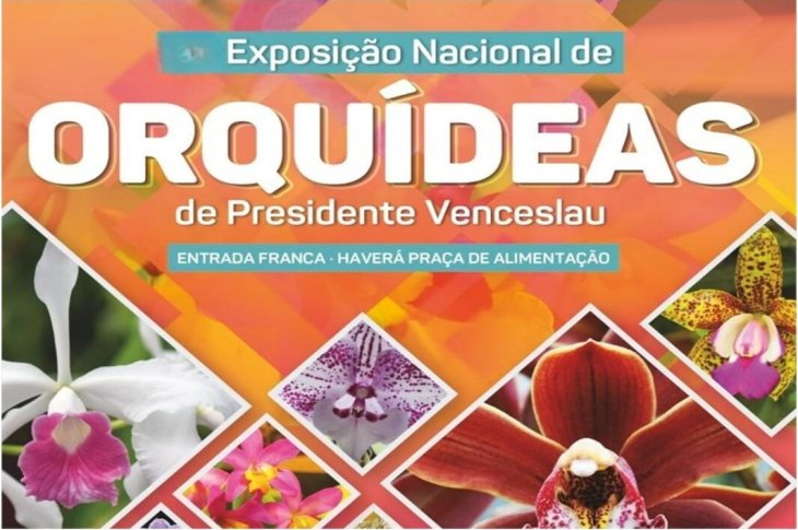 '12ª Exposição de Orquídeas'; Evento está sendo realizado esse final de semana em Venceslau, e conta com expositores convidados de outras localidades incluindo Paraná; Hoje até às 21h!