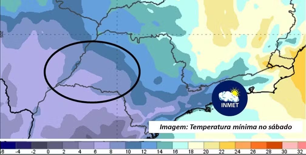 'Frente Fria'; Instituto Nacional de Meteorologia alerta para onda de frio que deve atingir o Oeste Paulista, a partir desta quinta-feira; Mínimas entre 3ºC e 5ºC! 'Frente Fria'; Instituto Nacional de Meteorologia alerta para onda de frio que deve atingir o Oeste Paulista, a partir desta quinta-feira; Mínimas entre 3ºC e 5ºC!