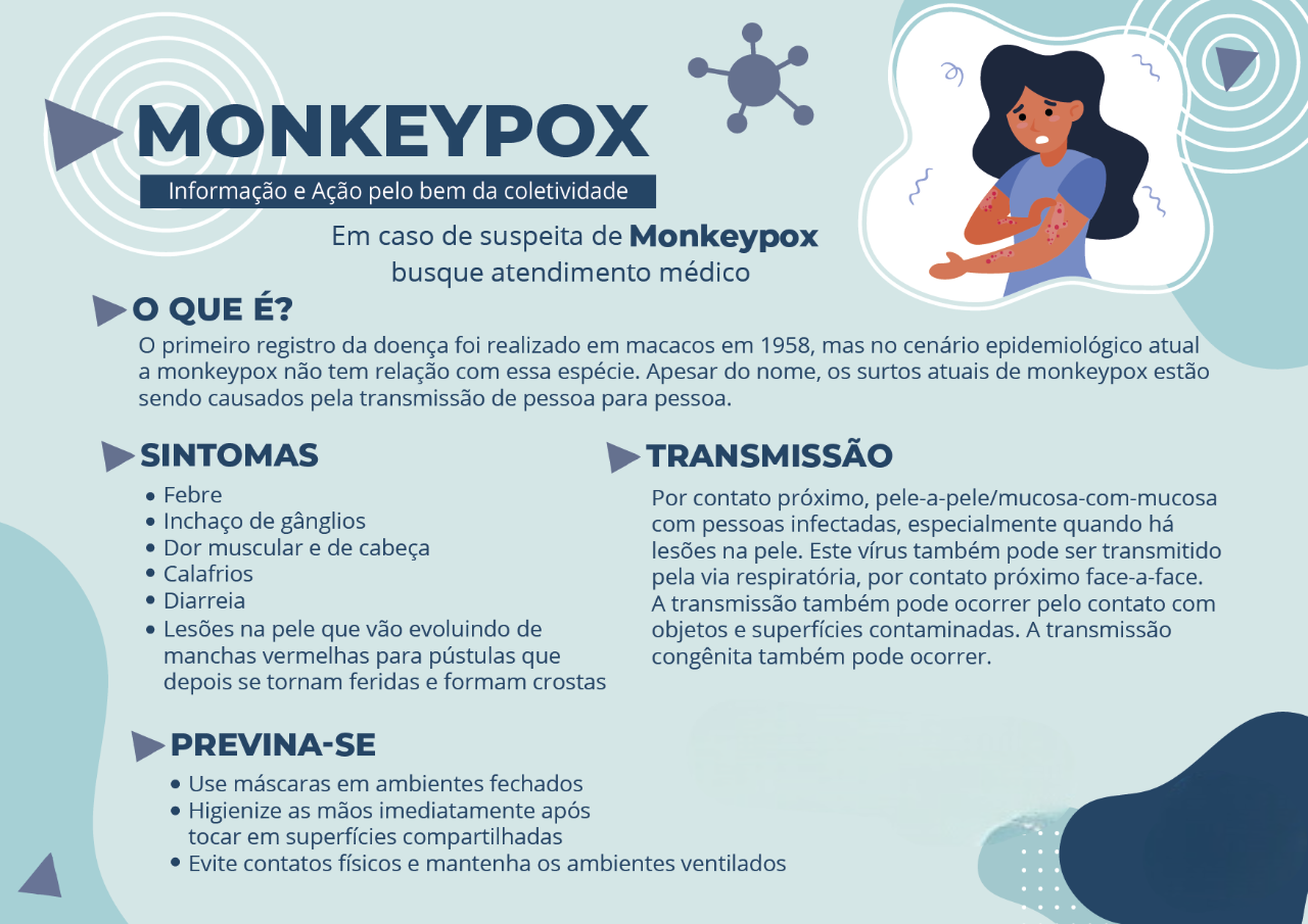 'Monkeypox'; Vigilância Epidemiológica confirma primeiro caso positivo em Prudente, e mais três suspeitos na região!