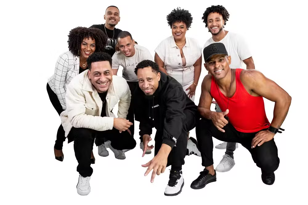 'Na pista, na vida'; Com influências de Soul, R&B, Rap e Hip-Hop, banda 'Na pista, na vida'; Com influências de Soul, R&B, Rap e Hip-Hop, banda