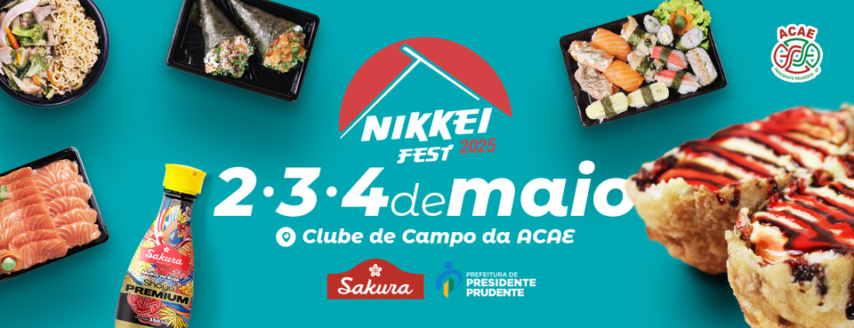 Em sua 14ª edição, festival da cultura e gastronomia oriental teve início e espera receber 20 mil pessoas em Prudente; Até domingo!