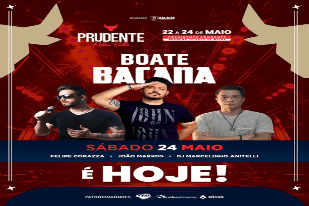 O sertanejo Bruno, com presença ainda não confirmada de Marrone, e o funk de MC Livinho encerram o evento nesta noite!