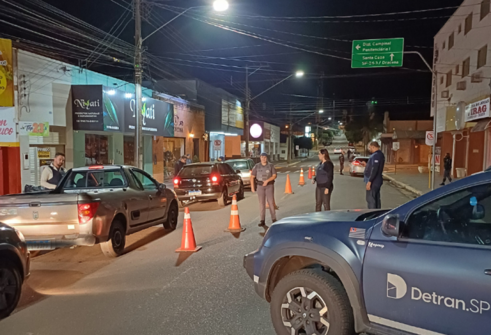 Com 643 carros abordados, 50 motos, 5 autos de infração de trânsito e 12 recusas, polícia militar e Detran realizaram operação integrada em Venceslau!