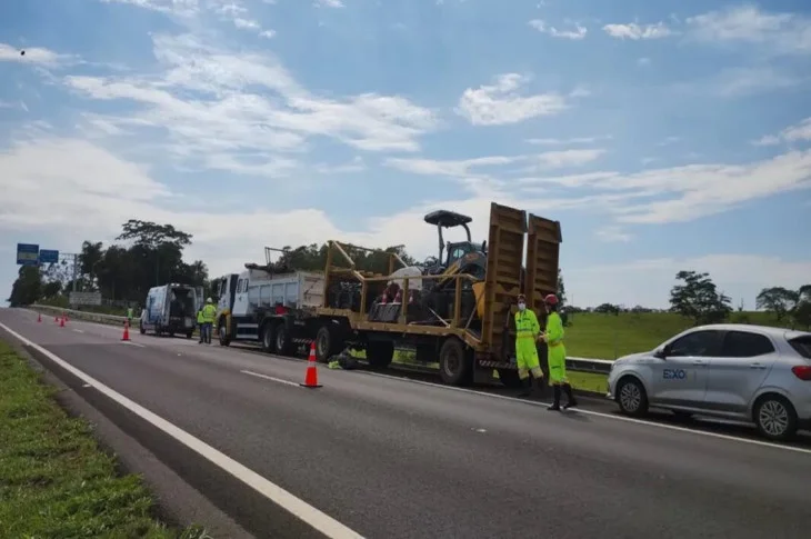 'Acidente de Trabalho'; Trabalhador morre ao ser atropelado, por caminhão da própria empresa responsável por manutenção, em Rodovia de Indiana!