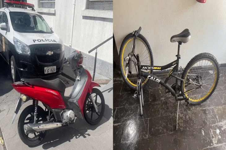 'Furto Consumado'; Adolescente de 15 anos é apreendido por ato infracional após furtar bicicleta, motoneta e retrovisores de mais duas em Venceslau!