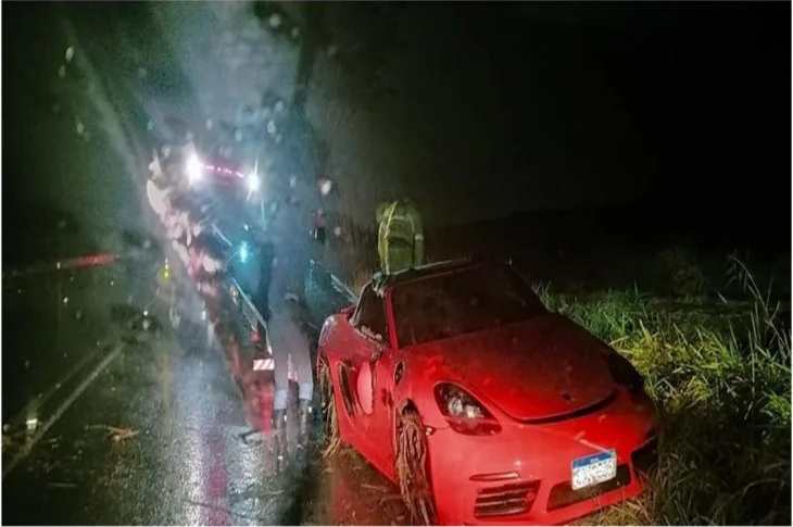'Sinistro de Alto-Custo'; Carro avaliado em mais de R$ 500 mil é encontrado, abandonado na Rodovia Assis Chateaubriand, em Prudente!