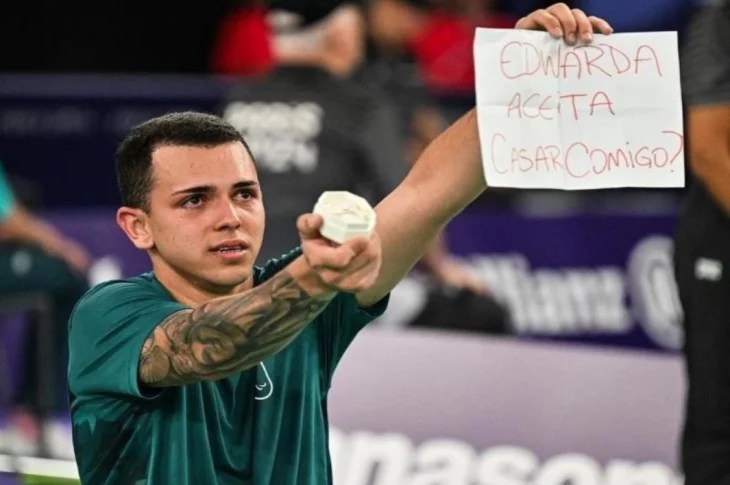 'Sorte no Amor'; Atleta prudentino Rogério Júnior fecha participação nas Paralimpíadas em Paris, com pedido de casamento à namorada!
