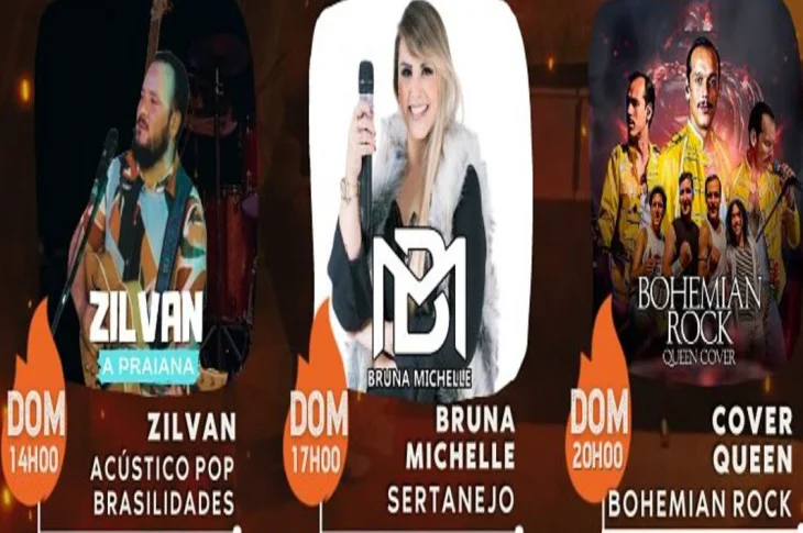'Torresmofest 2024'; Domingou de encerramento do evento, segue com um musical de brasilidades trazendo o acústico pop de Zilvan 
