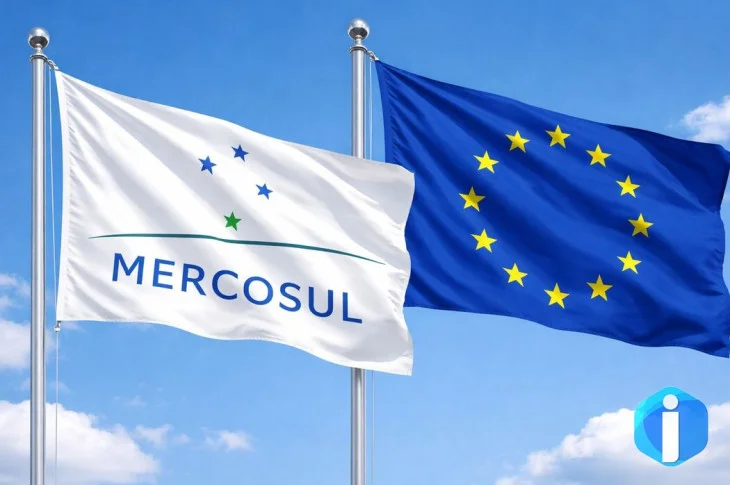 Acordo Mercosul-UE eleva exportações brasileiras em 21%