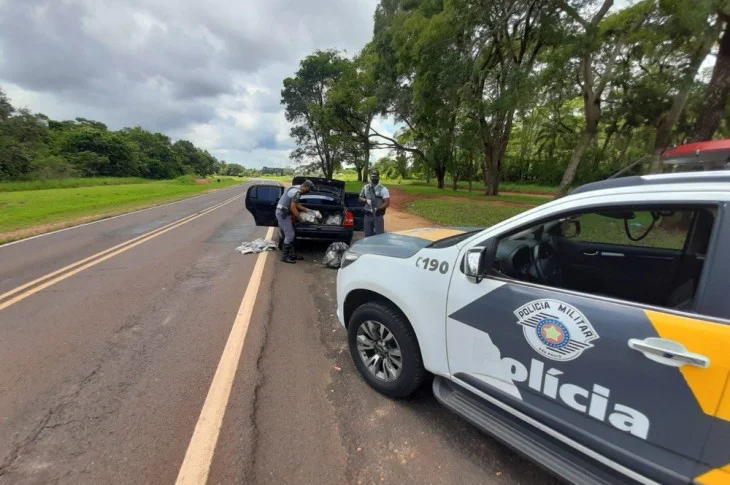 Adolescente é flagrado com 114 quilos de skank em Teodoro Sampaio