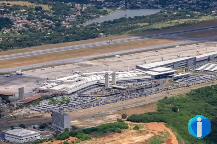 Aeroporto de Confins volta à normalidade depois de suspender operações