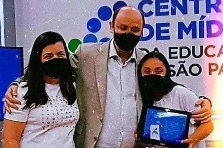 Aluna de Caiuá é escolhida como embaixadora do Centro de Mídias
