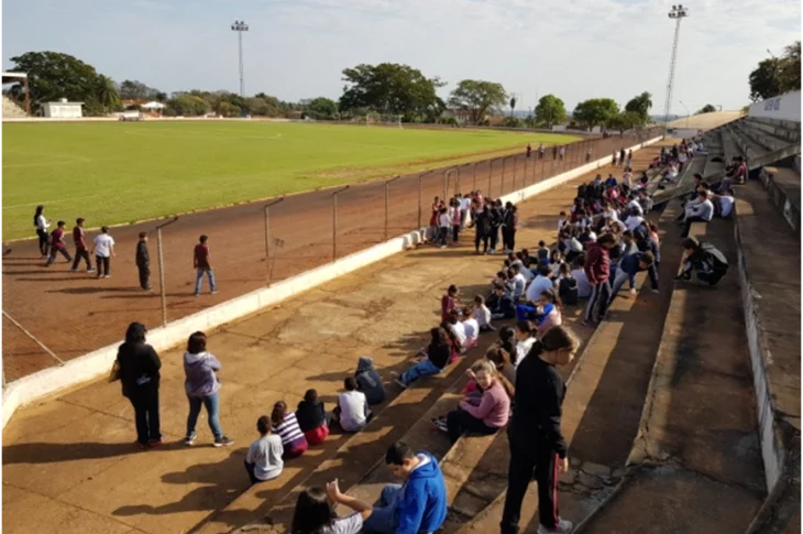 Alunos da Rede Municipal de Presidente Venceslau se preparam para competição de atletismo