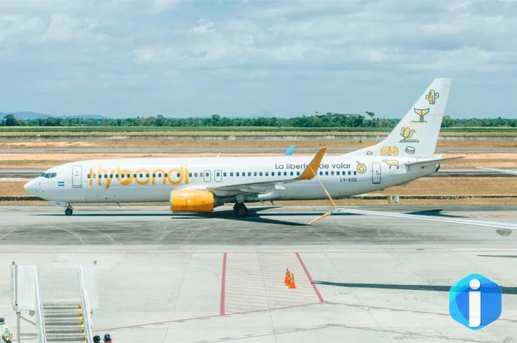 Anac limita a venda de passagens aéreas da Flybondi no Brasil