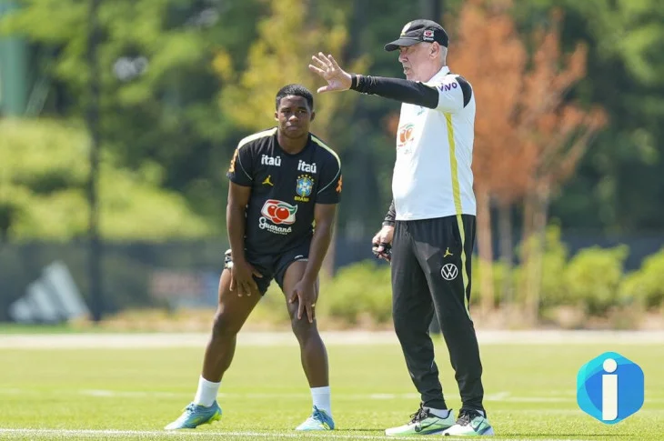 Ancelotti admite mudanças contra Haiti e desconversa sobre Endrick