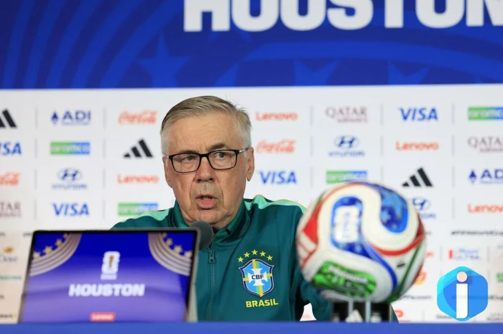 Ancelotti omite escalação do Brasil na véspera do duelo contra o Japão