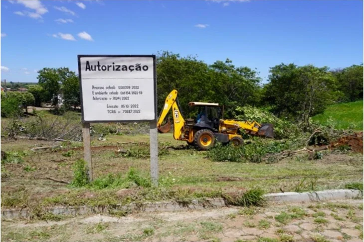 Após autorização da Cetesb, árvores são retiradas para obra de nova Escola Estadual no Azenha