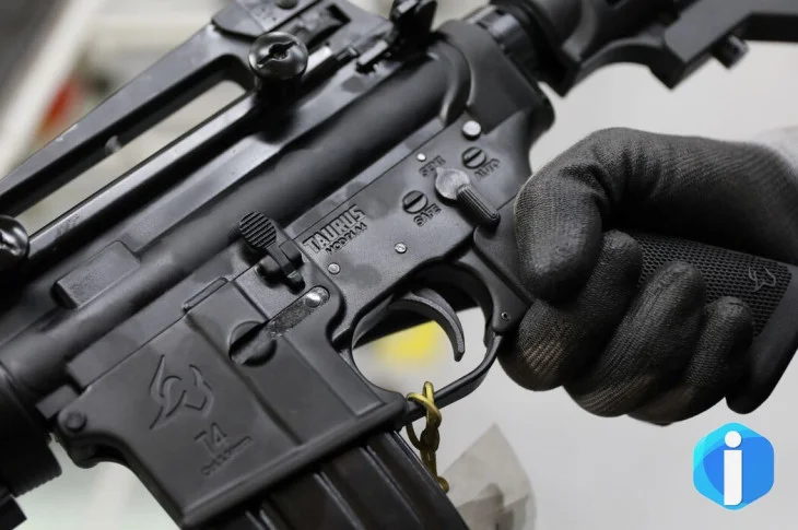 Apreensão de armas aumenta 10,3% no Rio em 2026