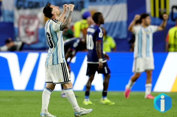 Argentina passa sufoco, mas encerra 