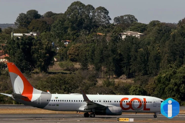 Avião da GOL faz pouso de emergência após decolagem em Goiânia